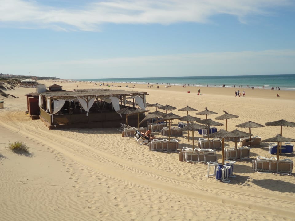 Blick zum Strand Hipotels Playa la Barrosa