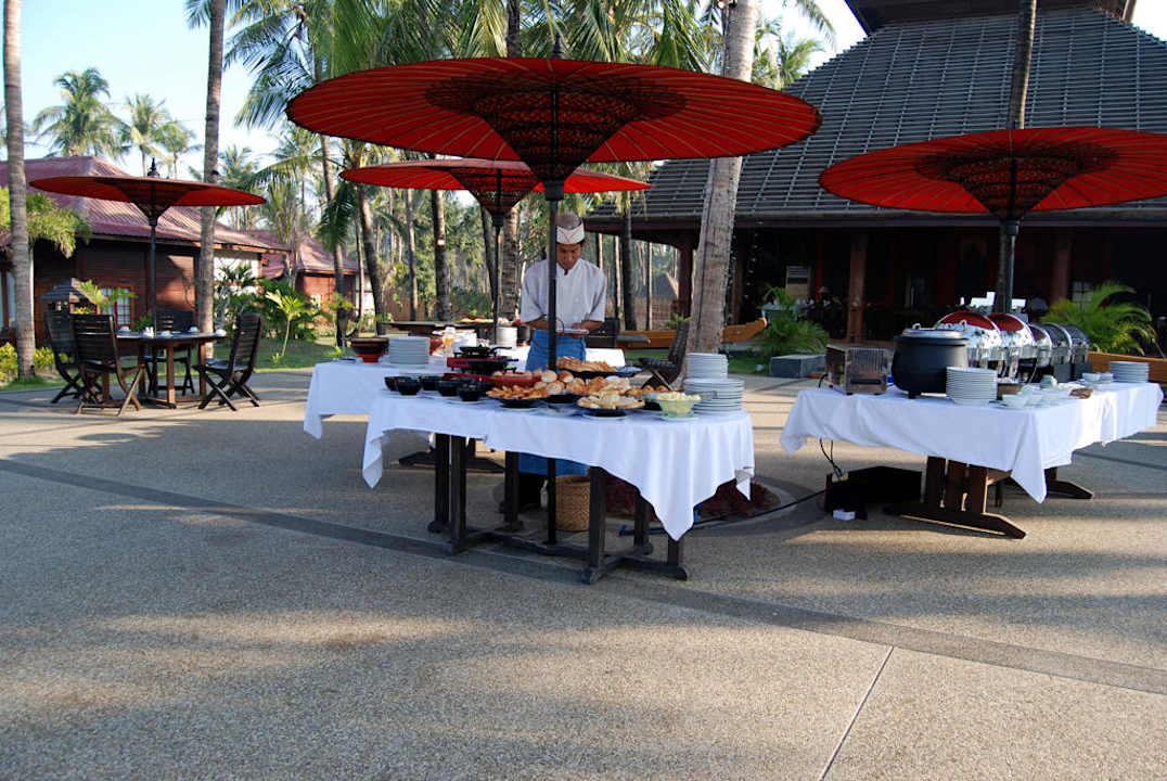 Frühstücksterrasse Hotel Aureum Palace Resort