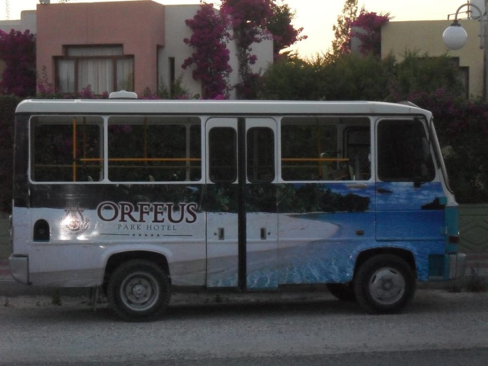 Shuttle-Bus zum Strand Hotel Orfeus Park