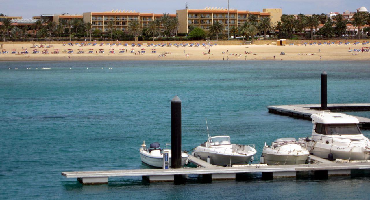 View from the marina Barceló Fuerteventura Mar