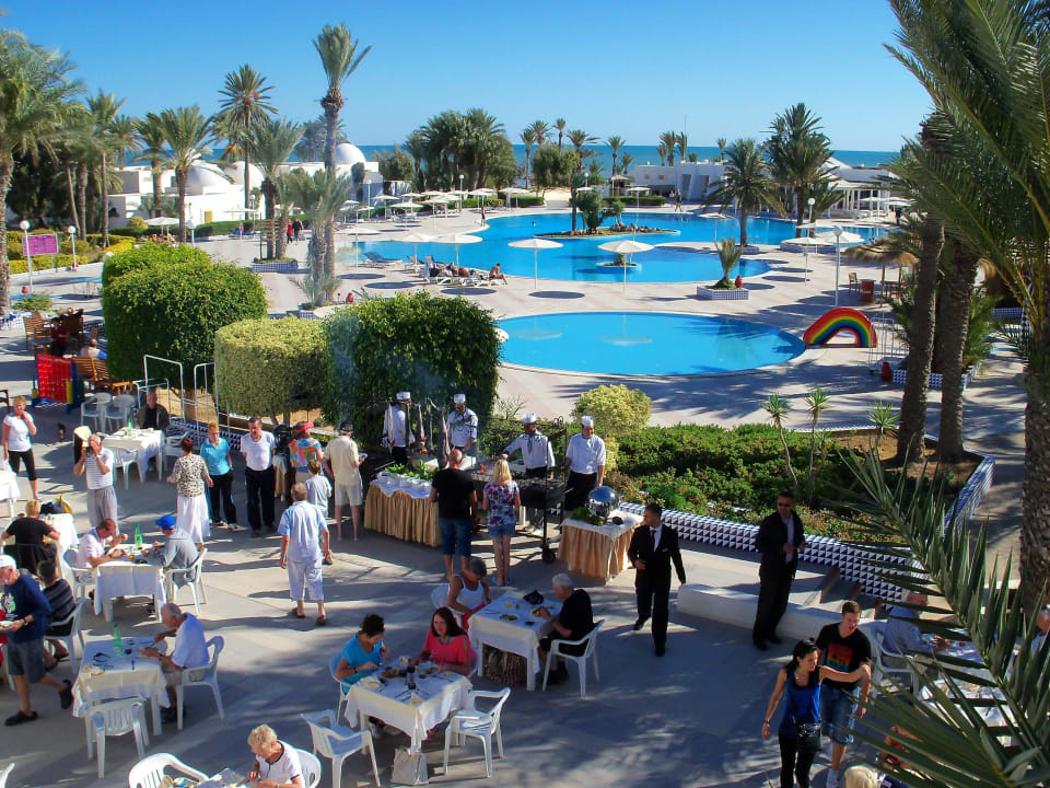 Poolterrasse Hotel El Mouradi Djerba Menzel