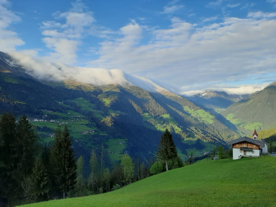 Ausblick Urlaub auf dem Bauernhof Joshof