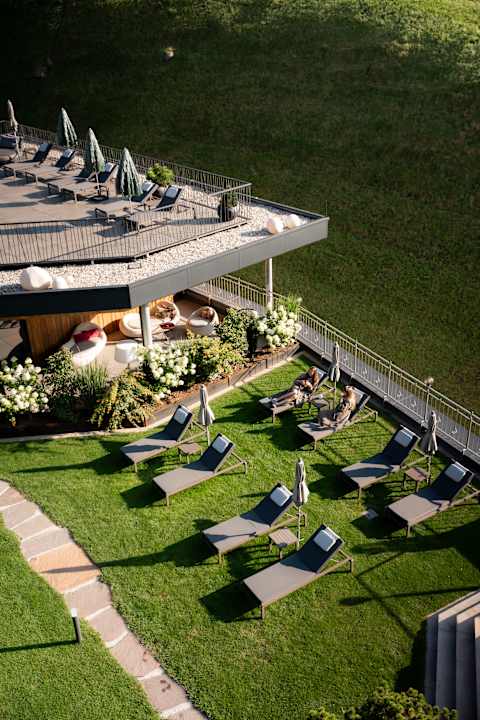 Gartenanlage Hotel Alpin Spa Tuxerhof