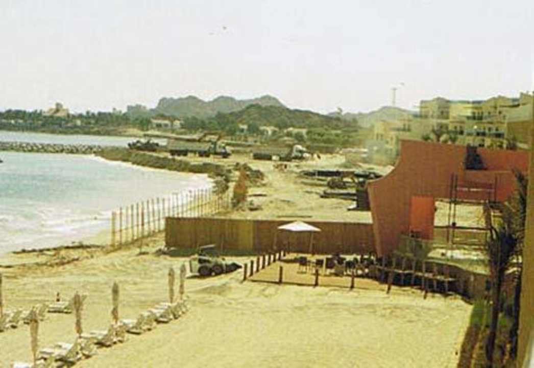 Ausblick aus Zimmer 2208 Radisson Blu Resort Fujairah