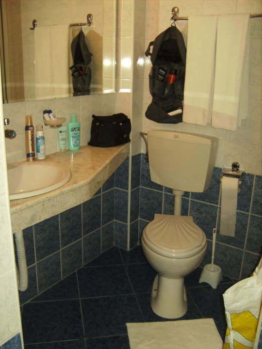Unser Badezimmer DAS Club Hotel Sunny Beach