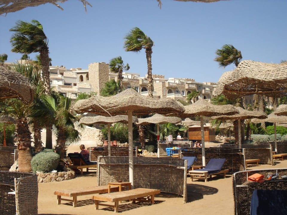 Blick vom Strand Pickalbatros Citadel Resort