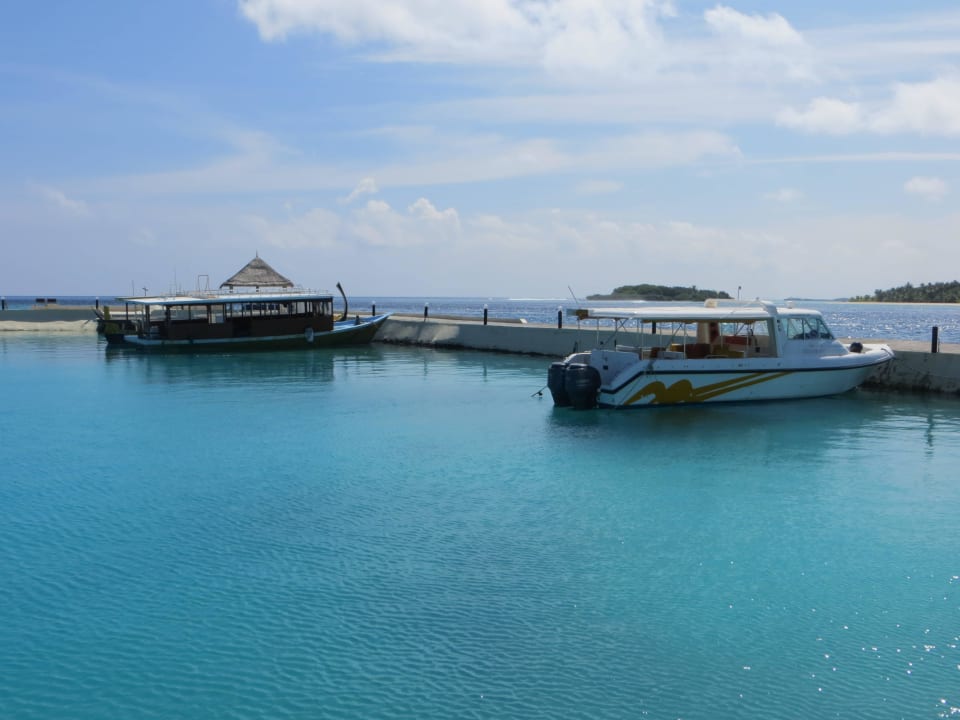 Rund um den Boots-Anlegesteg Adaaran Select Hudhuran Fushi - Premium All Inclusive