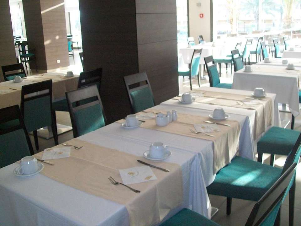 Der Speisesaal  Hotel Rosa Beach