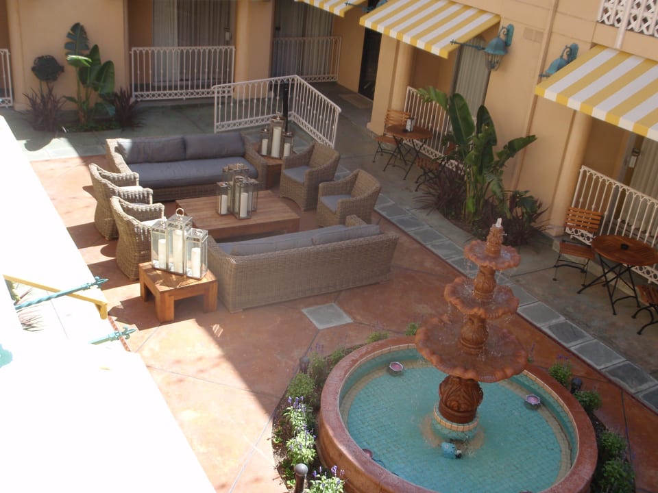 Innenhof Hollywood Hotel - The Hotel of Hollywood