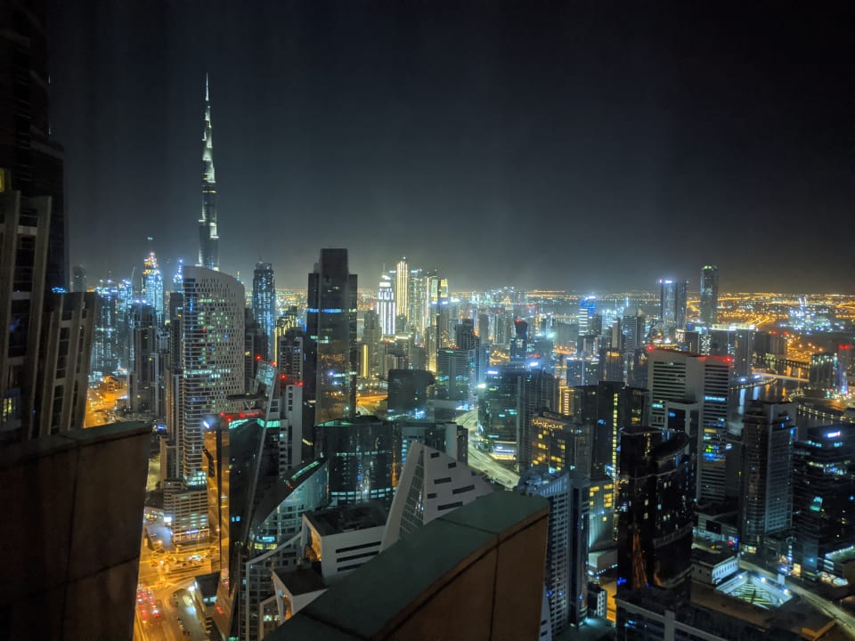 Ausblick JW Marriott Marquis Hotel Dubai