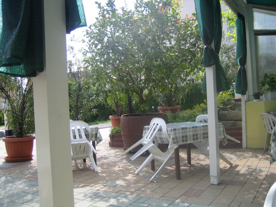 Blick von der Terrasse des Hotel Nádas Hotel Nadas