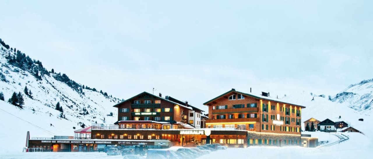 Außenansicht Ski- und Wanderhotel Jägeralpe