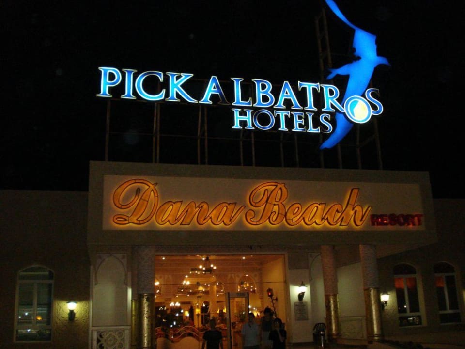 Eingang Hotel Dana Beach Resort Pickalbatros Dana Beach Resort - Hurghada