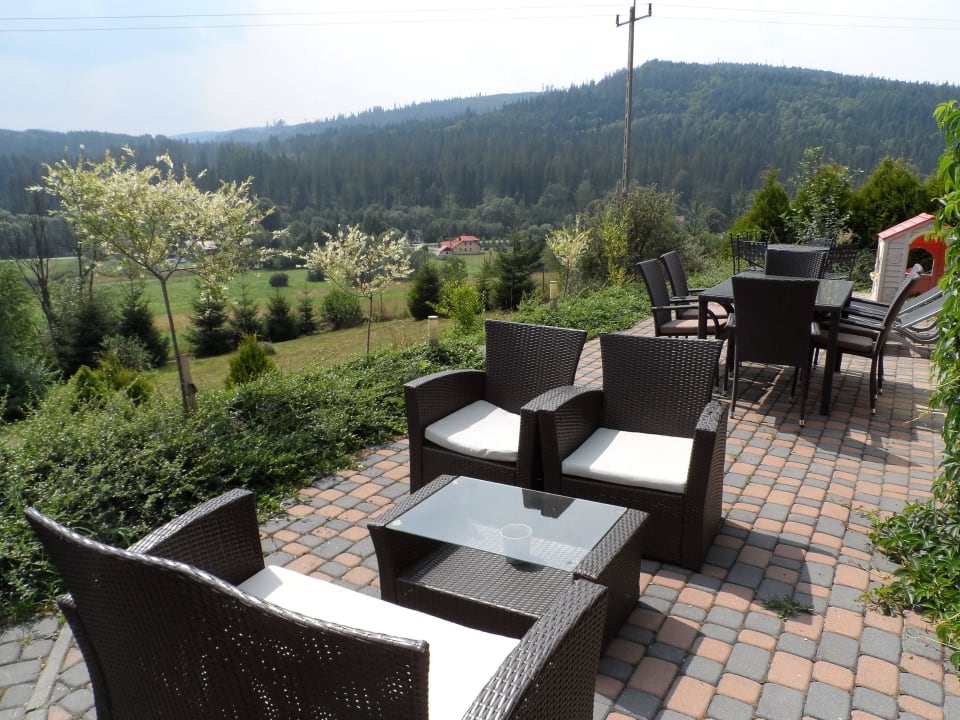 Main terrace Villa Górska Sól