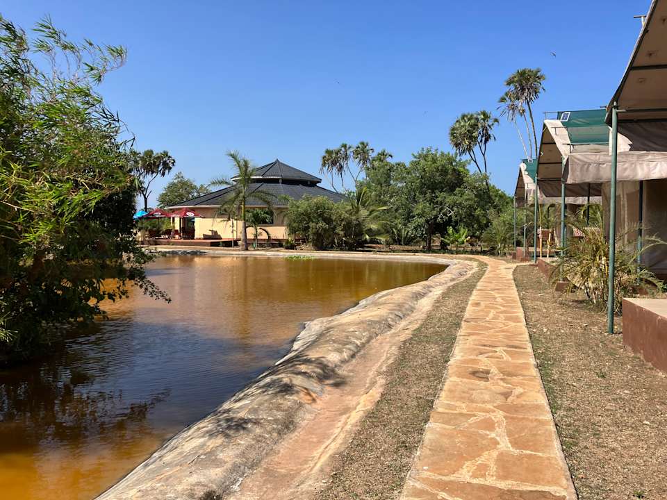 Außenansicht BoraBora Wildlife park and Luxury Tented Safari Camp Diani