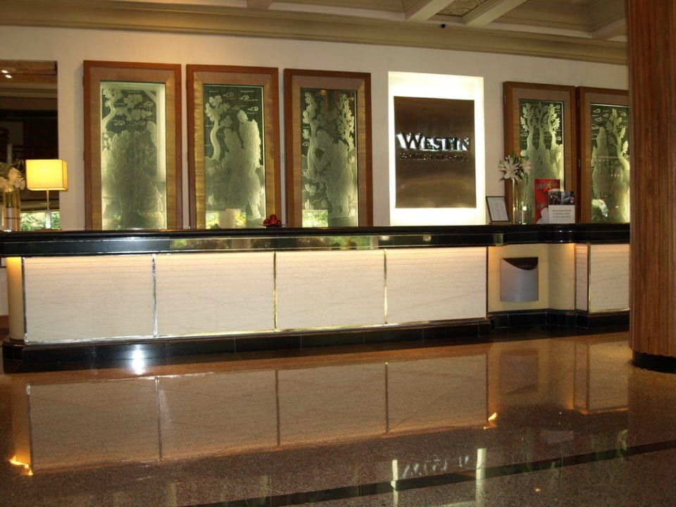 Rezeption The Westin Resort Nusa Dua, Bali