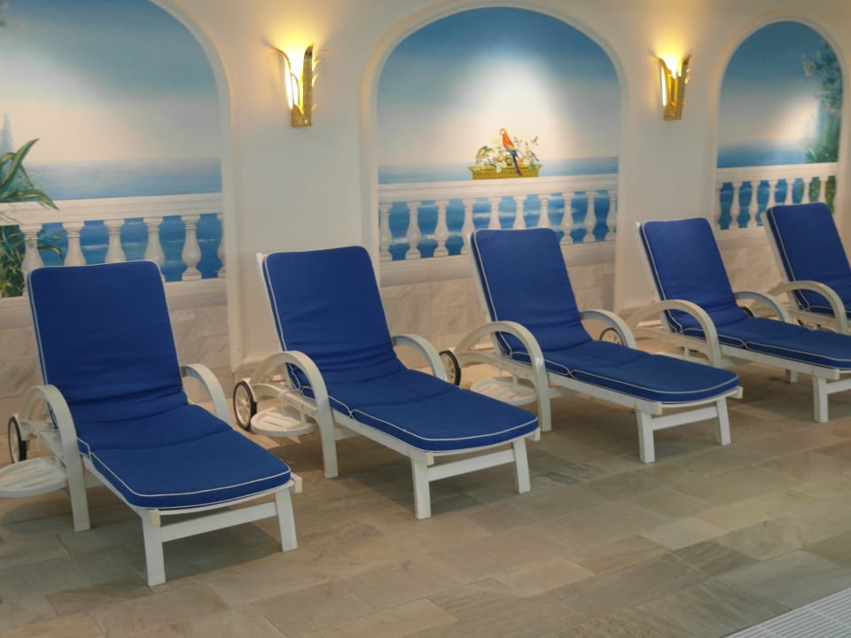 Die Liegen sind gerichtet re.vita - naturresort & spa