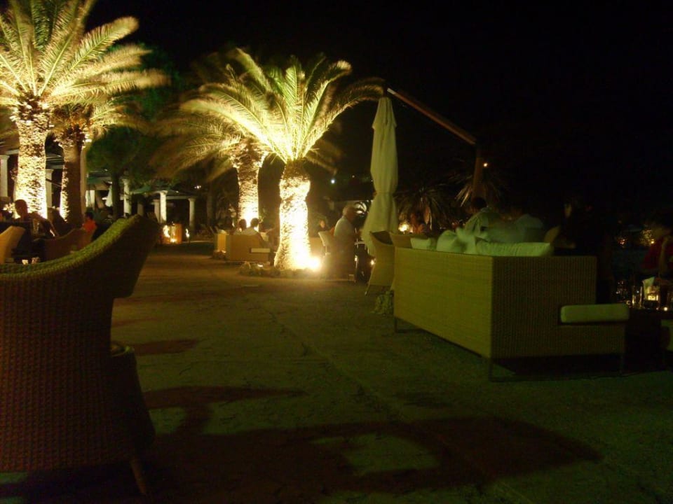 Kalithea Thermen bei Nacht Hotel Kalithea Mare Palace