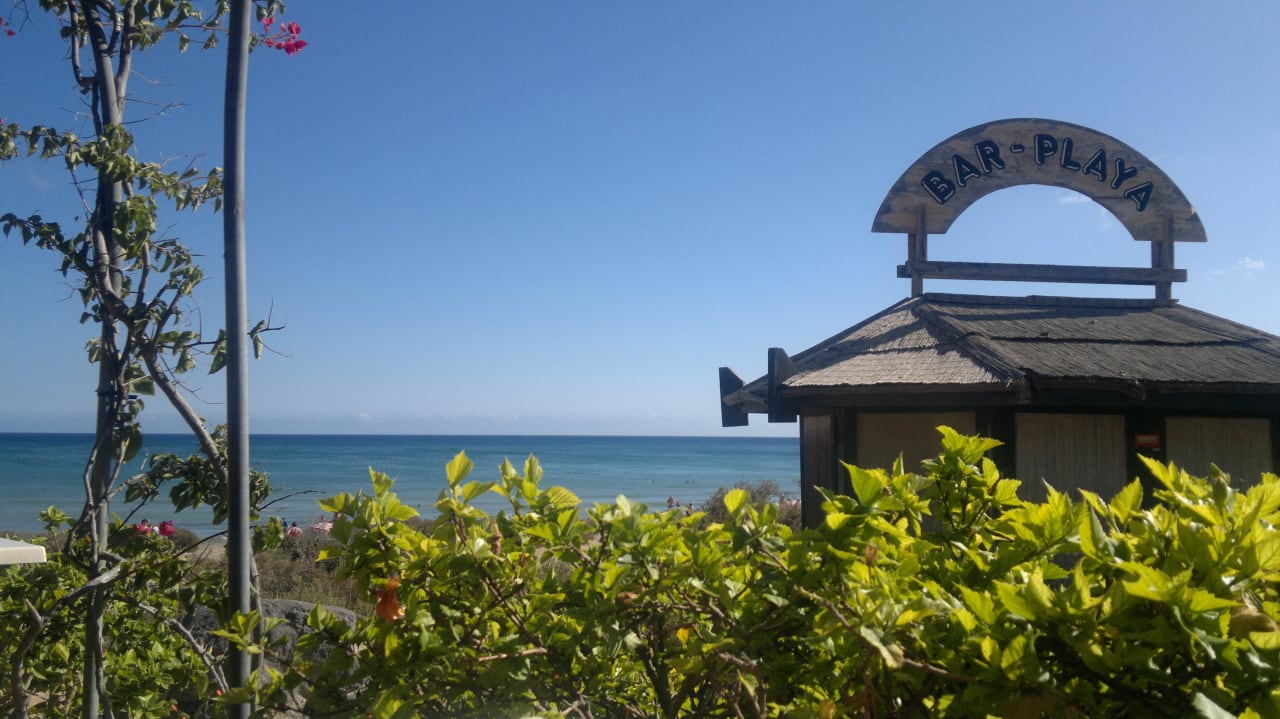 Blick aus der Strandbar SBH Hotel Taro Beach
