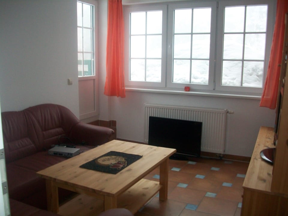 Wohzi mit Dachterrasse,apart.50qm Berggasthof Brand - Finnhütten & Ferienhäuser am Rennsteig