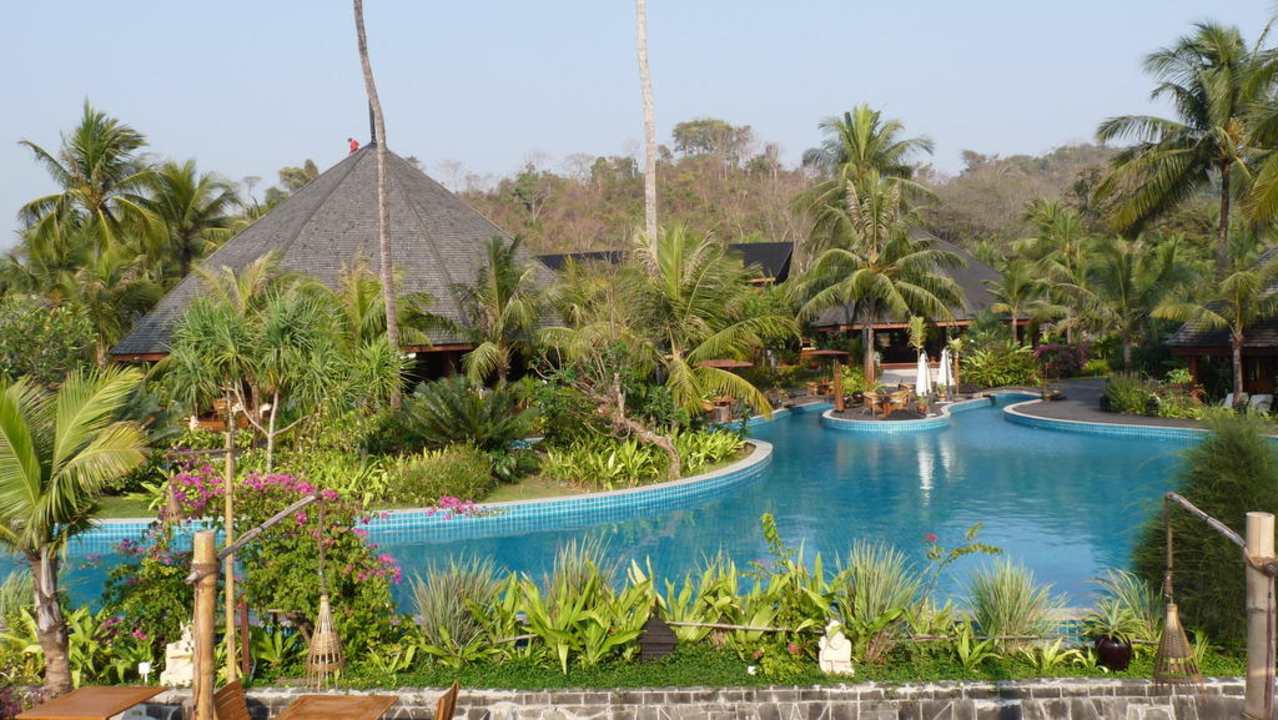 Wunderschöne Poolanlage Aureum Palace Hotels & Resorts Ngapali