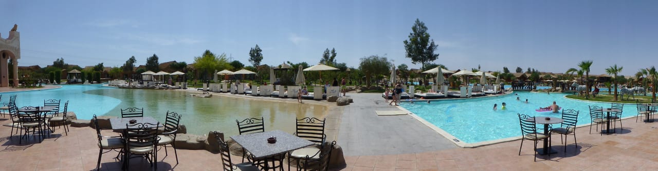 Hauptpool Pickalbatros Jungle Aqua Park Resort - Neverland Hurghada
