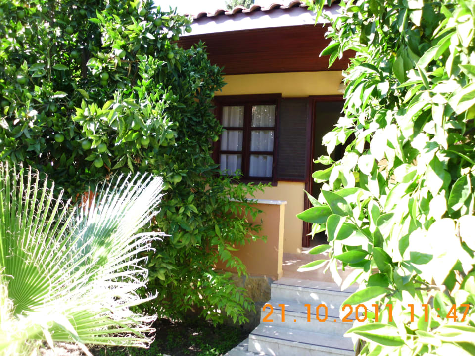 Blick auf Bungalow Özlem Garden Hotel