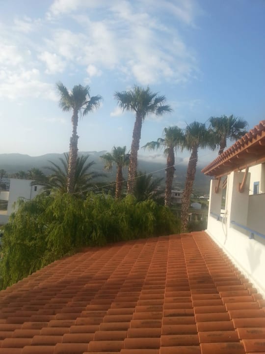 Blick aus meinem Zimmer Hotel Tigaki's Star