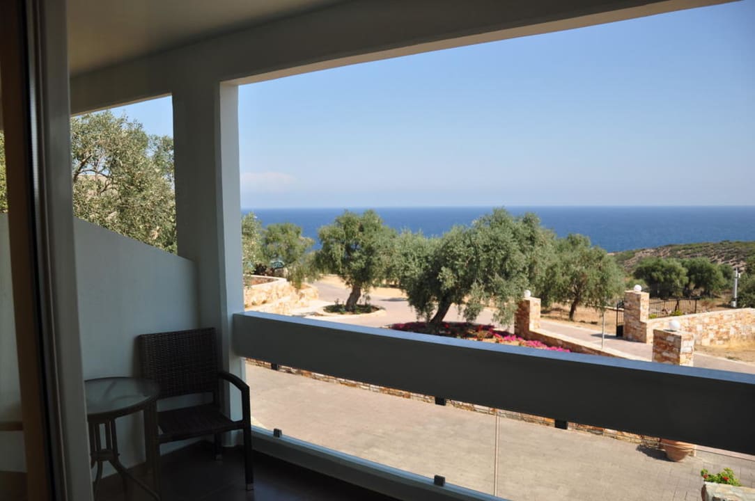 Widok z pokoju Aeolis Thassos Palace