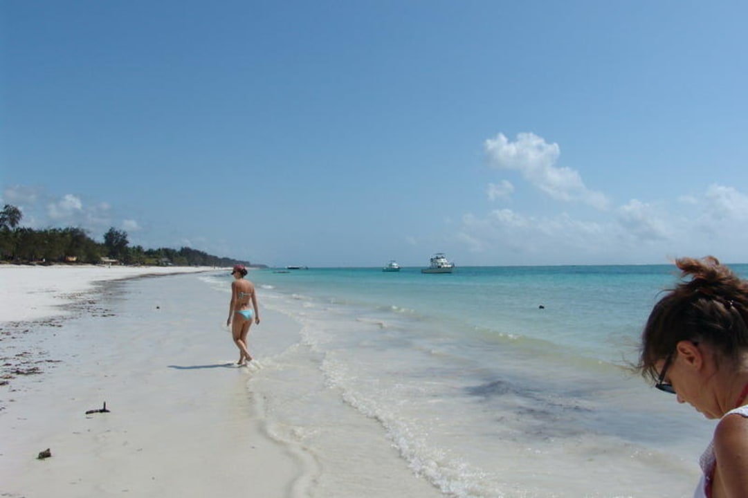 Strand bei Ebbe Hotel Safari Beach