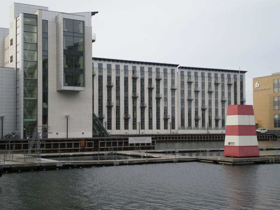 Die schöne Rückseite Hotel Copenhagen Island