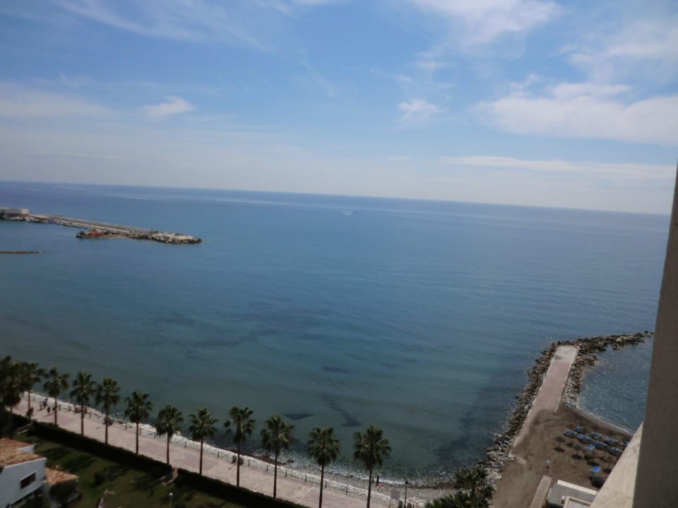 Vom Balkon aus 9. Stock Blick zum Meer Amàre Beach Hotel Marbella - Adults only