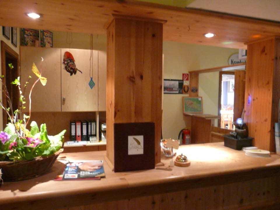 Rezeption Hotel Zum Harzer