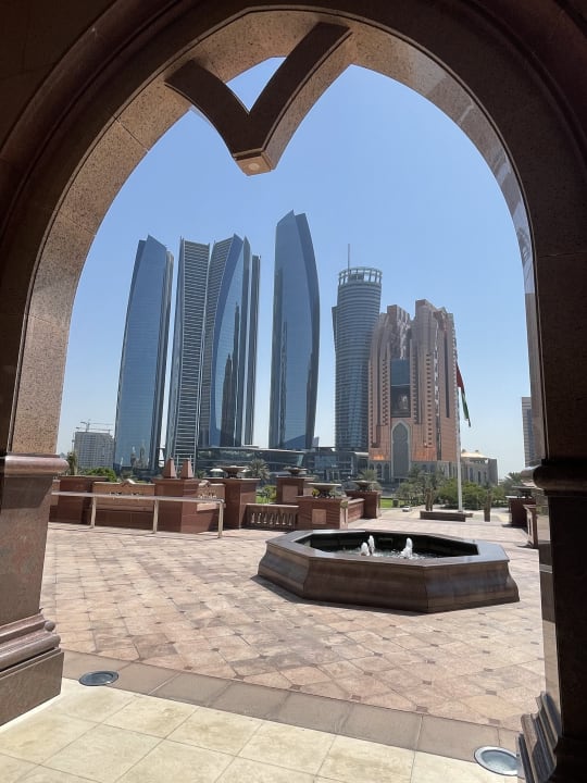 Ausblick Emirates Palace Mandarin Oriental