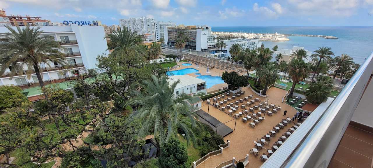 Ausblick Hotel Best Siroco