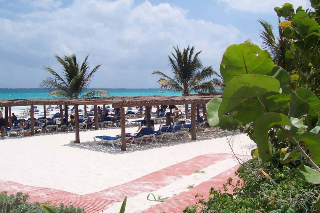Und noch einmal der Hotelstrand Catalonia Playa Maroma