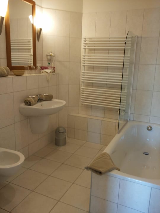 Badezimmer Hotel Ampervilla