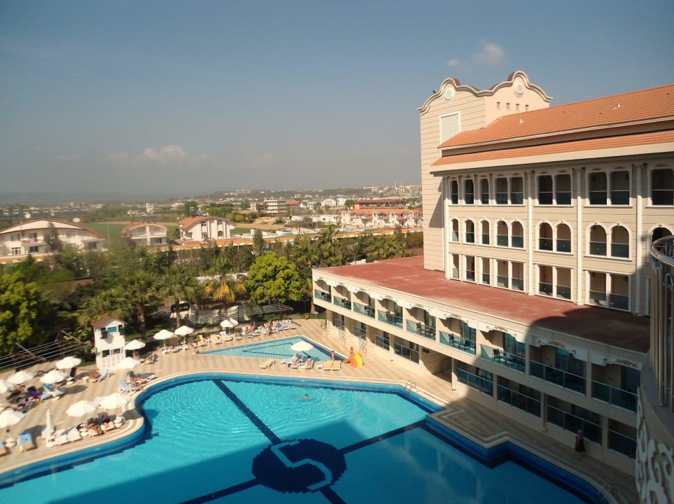 Blick auf den Pool Hotel Sultan of Side