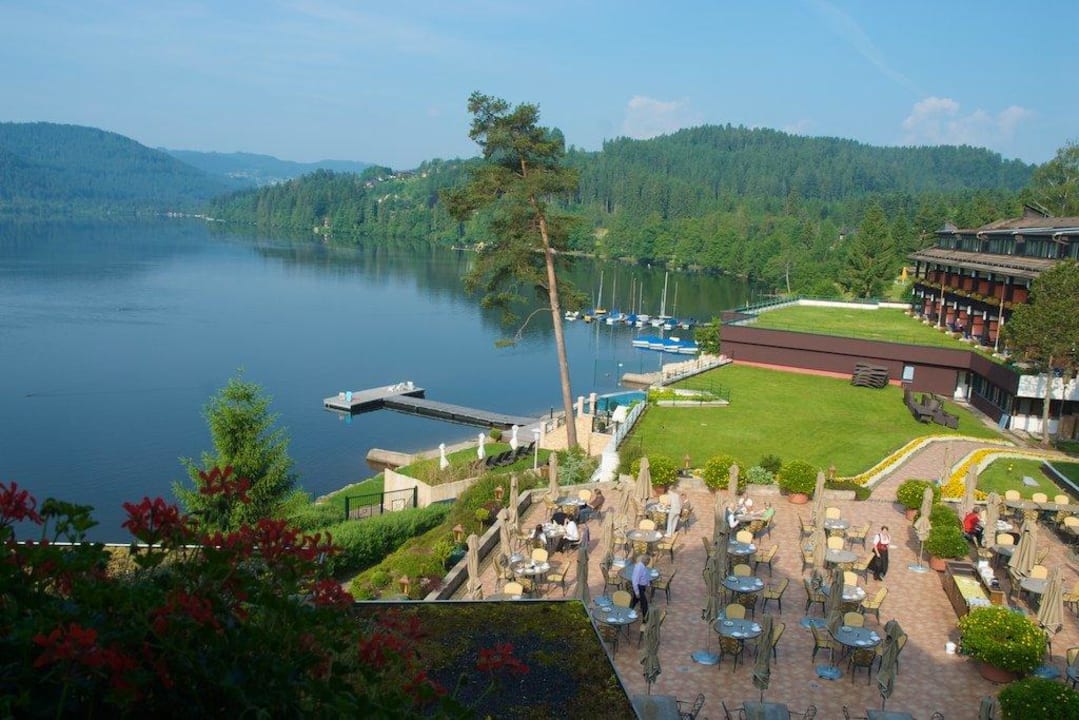 "Blick Vom Zimmer über Ter..." Treschers Schwarzwald Hotel (Titisee ...