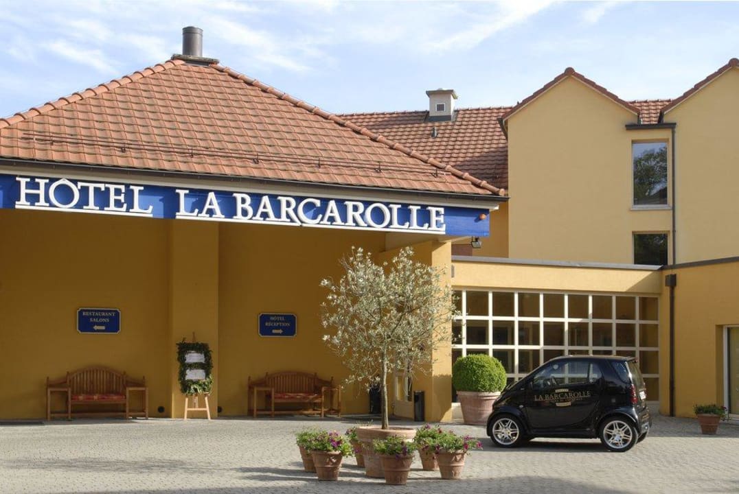 L'entrée Hotel La Barcarolle