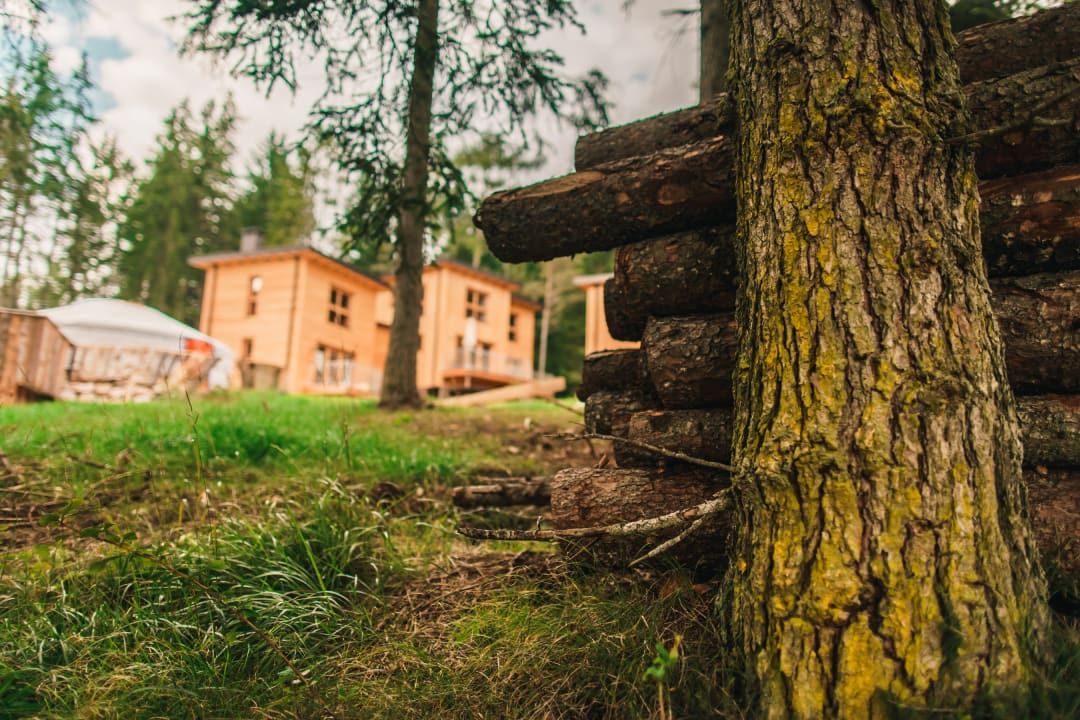 Außenansicht Forest Chalet Resort Felizitas