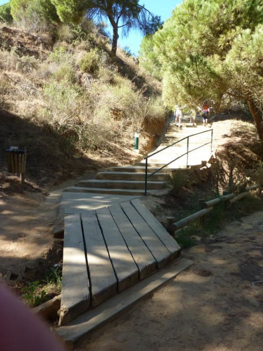 Zugang zum Strand PortoBay Falésia