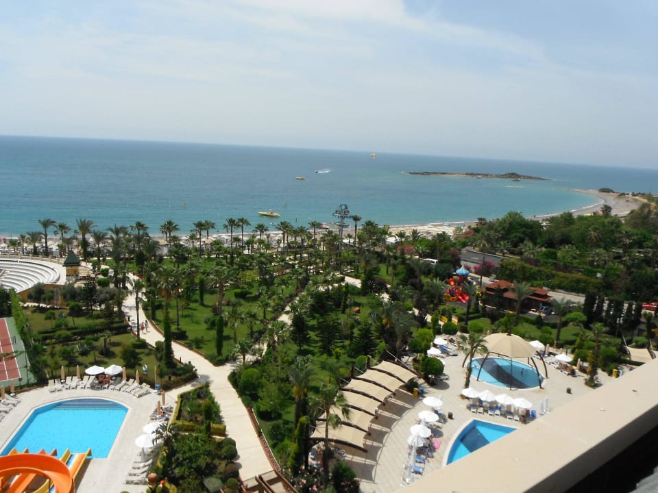 Der Blick vom Balkon Saphir Resort & Spa