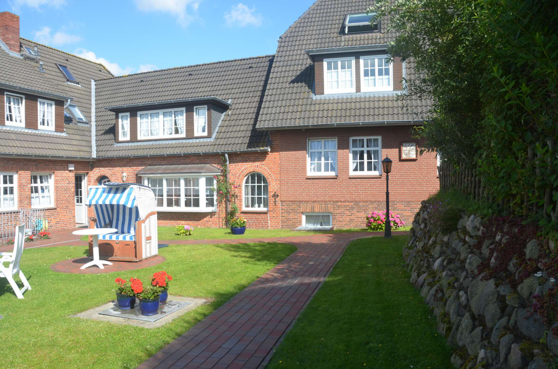 Innenhof Hotel Pidder Lyng