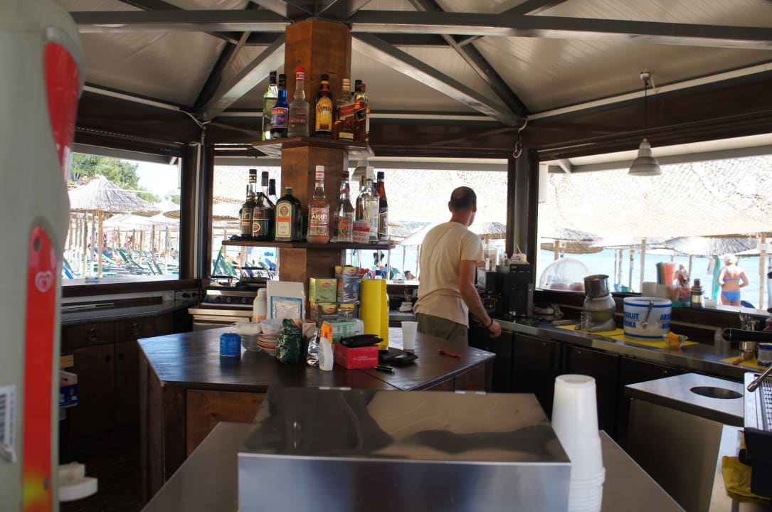 Bar na pláži Alexandra Beach Thassos Spa Resort