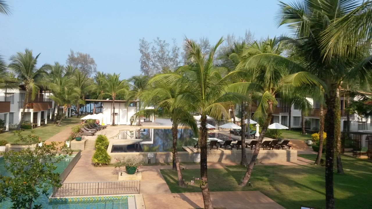 Blick Richtung Meer The Briza Beach Resort Khaolak
