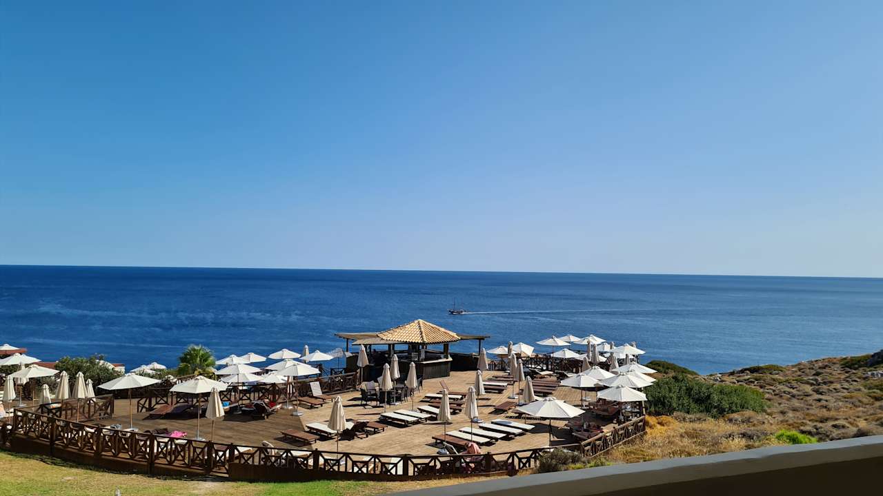 Ausblick Hotel Kalithea Horizon Royal