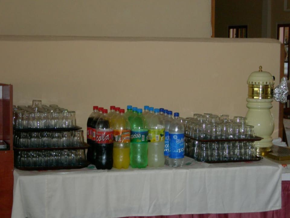 Getränke-Buffet für All Inclusive Gäste Hotel Ionian Princess & Thinalos