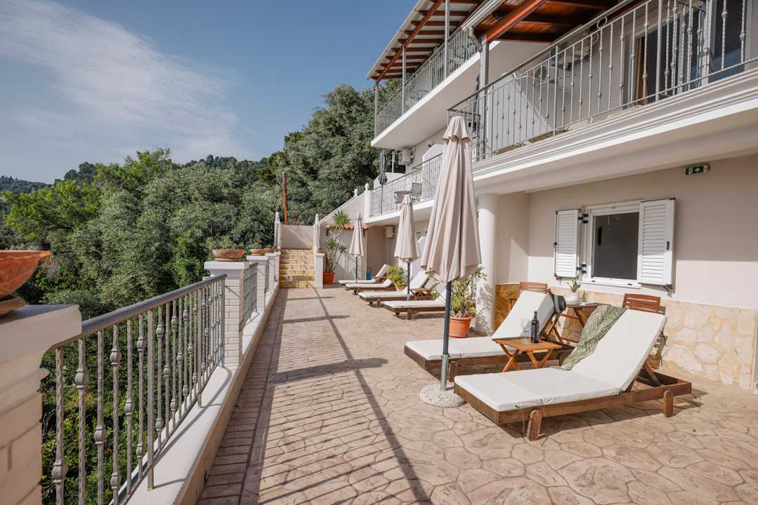 Ausblick Bella Vista Apartments Pelekas