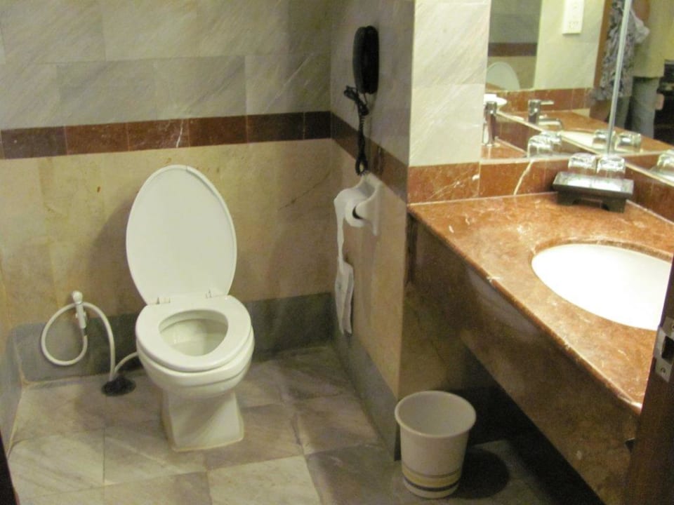 WC /Bad hygienisch Hotel Krungsri River